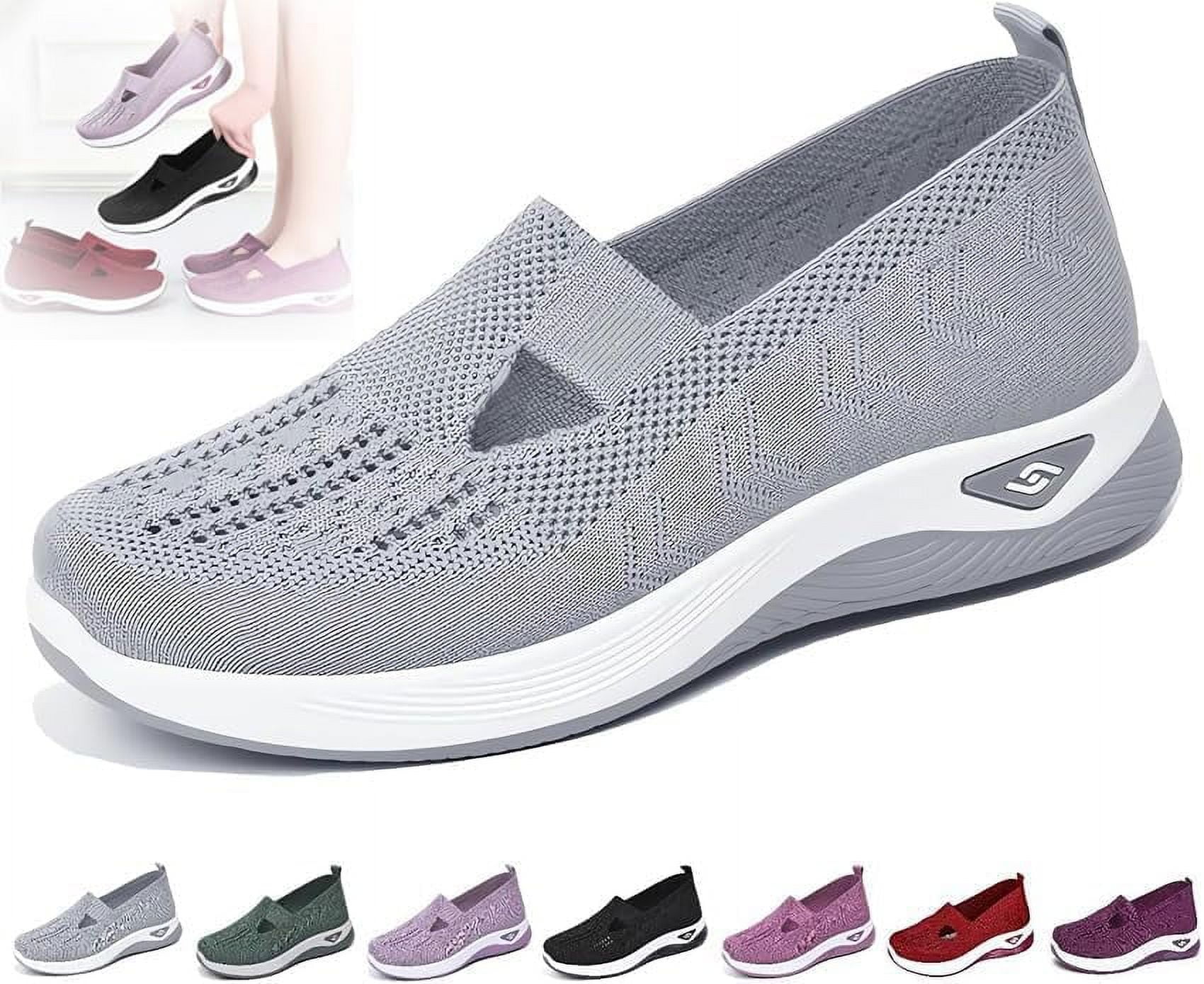 Casual Women Shoes ALECH Women's Woven Orthopedic Breathable Soft - Main Image