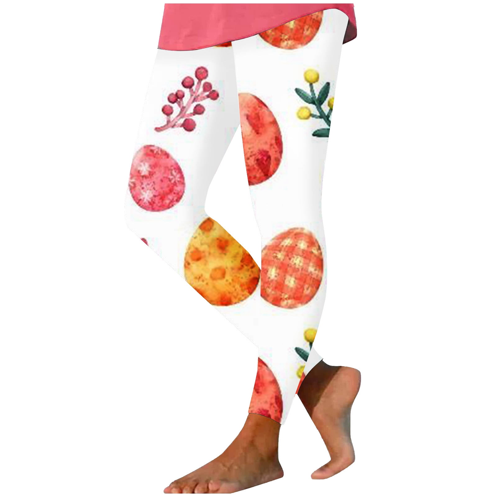 2024 New Womens Easter Day Printed High Waisted Yoga Leggings Pants ...