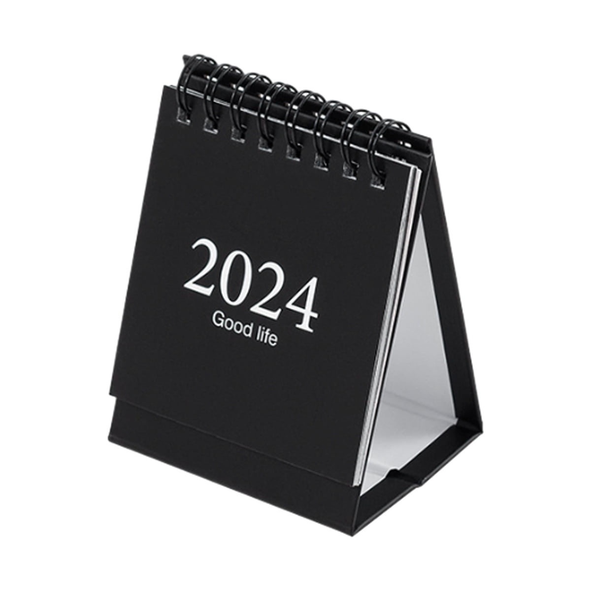2024 New Year Calendar Small Desk Calendar Simple Desk Coil Notepad
