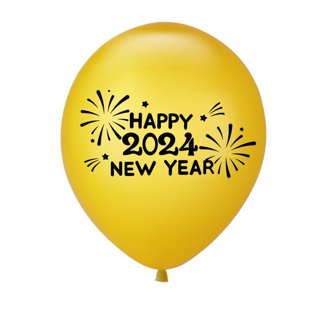 2024 New Year Party Decoration Balloons Happy Newyear Balloons