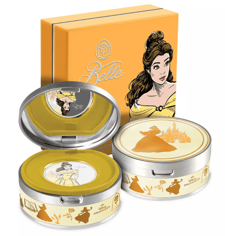 2024 New Zealand Mint Disney Princess - Belle 1 oz Colorized Silver Coin