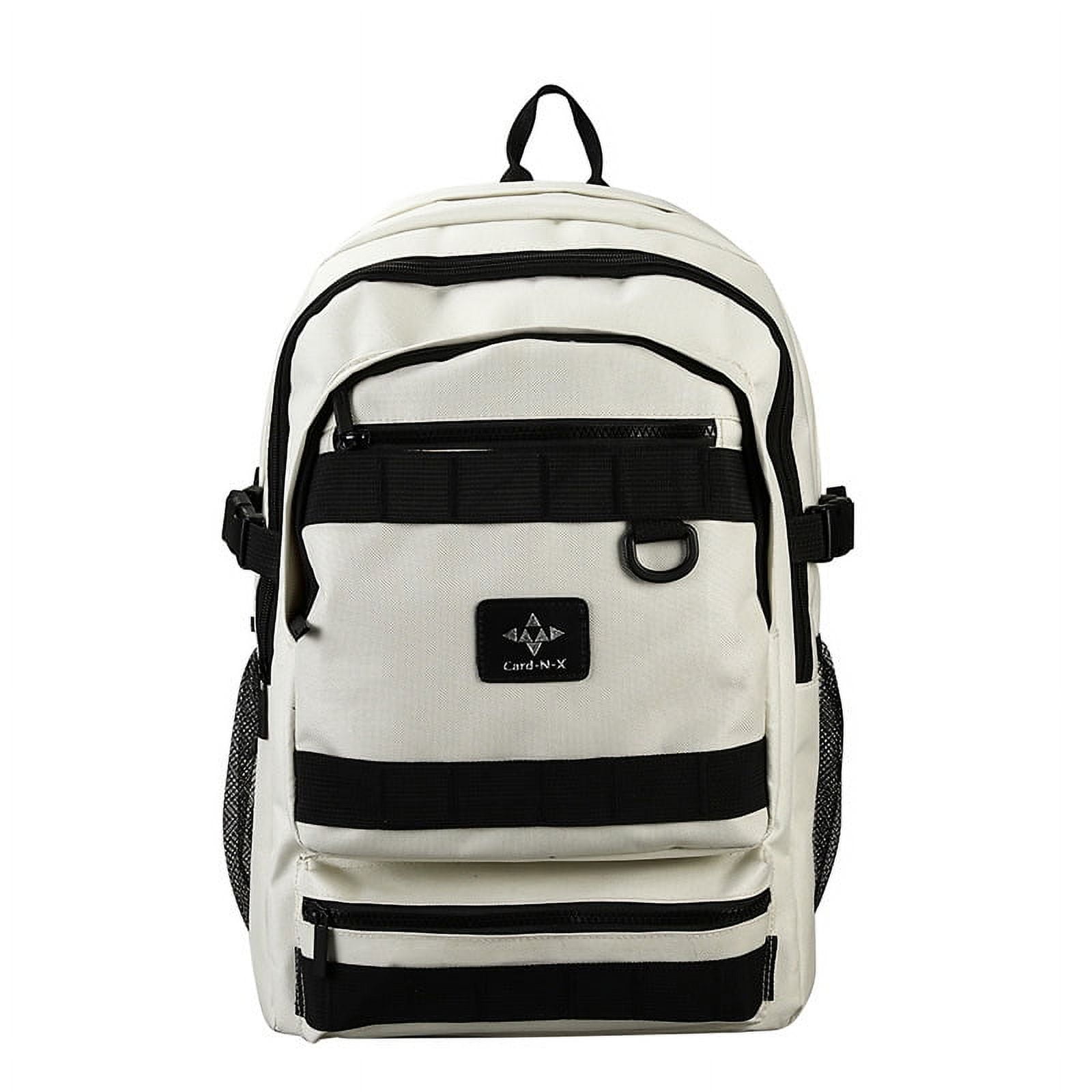 2024 New backpack men‘s fashion brand fashion personality High School