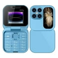thumbnail image 1 of 2024 New i17 PRO Mini Flip Mobile Phone 2 SIM Card Small Display Foldable Cell Phone, Unlocked Flip Phone 2G Flip Cell Phone for Seniors, Gift for Father's Day/Mother's Day Gifts, 1 of 5