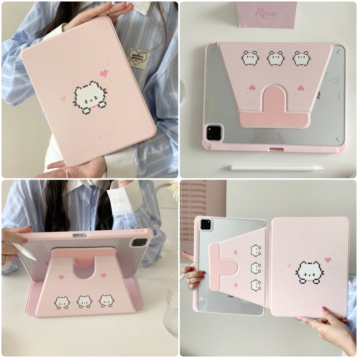 2024 New for iPad Case Pro 11 12.9 13 inch Case 9.7 10.2 9th 8th 7th
