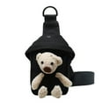 thumbnail image 1 of 2024 New on Clearance Bags for Women Crossbody Cute Bear Bag Female Doll Chest Bag Messenger Waist bag, 1 of 1