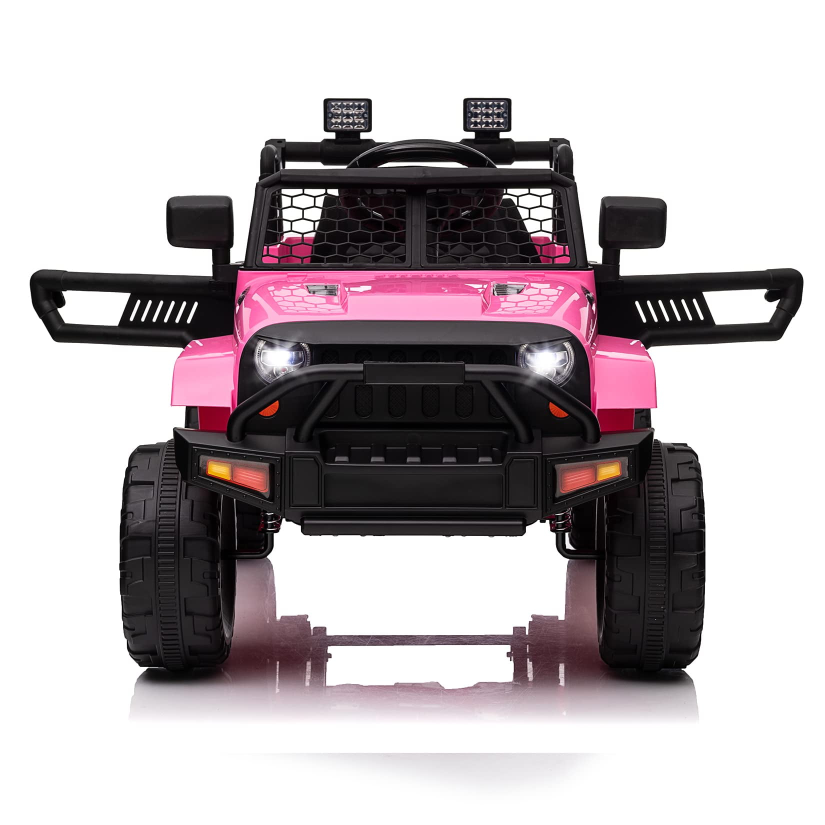 2024 NewPower Electric Kids Ride-On Toy Car with Remote, LED Lights