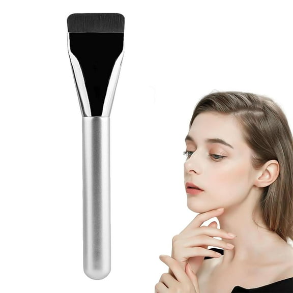 2024 Newest Foundation Makeup Brush, Flat Liquid Foundation Brush, Foundation Makeup Brush, Flat Lightweight Concealer Brush, Flat Top Makeup Brush, Foundation Brush, Make Up Brush, Ultra Thin