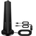 thumbnail image 1 of 2024 Newest HD TV Antenna up 130 Miles Range-Indoor/Outdoor Antenna Support 4K 1080P All Older TV's & Smart TV, Digital Antenna with Amplifer Signal Booster -18ft Coaxial Cable, 1 of 5