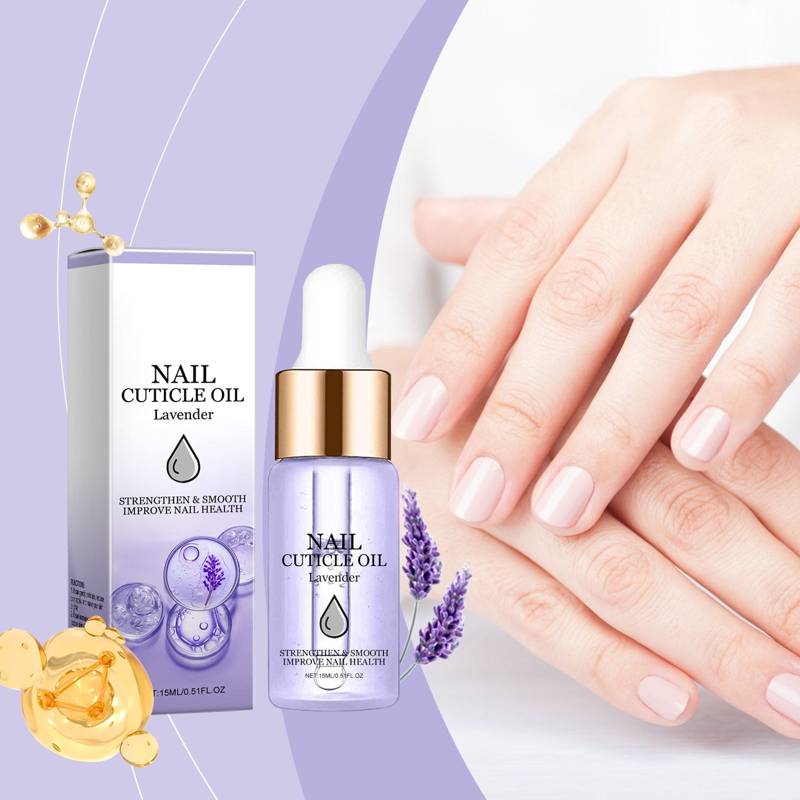 2024 Newest Rich Vitamin Nail Strengthening Cuticle Oil Nail Growth And