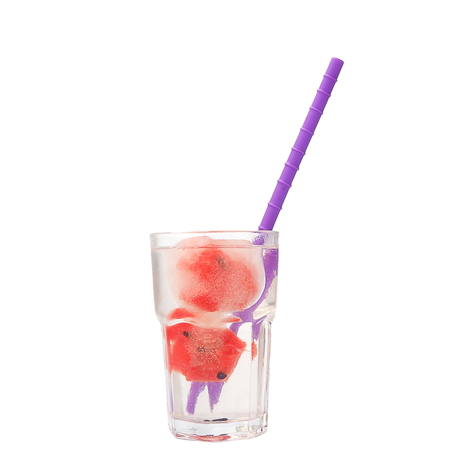 2024 Newest Silica Gel Drink Folding Straw Can Recycle The Use Of Color