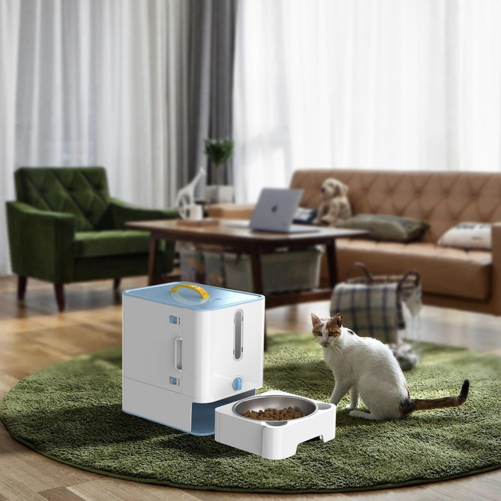 2024 Newest Style Dog Food Container Feeding Station Cat Pet Feeder Pet