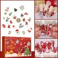 thumbnail image 1 of 2024 Newly Fashionable Nail Accesseries Advent Calendar for Christmas, New Year Decor, 24 Pcs Surprise Nail Decor for Wife Lovers, Girlfriend Friends Yourself, 1 of 5