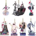 2024 Nightmare Before Christmas Tree Decorations, 7PCS Acrylic Cute