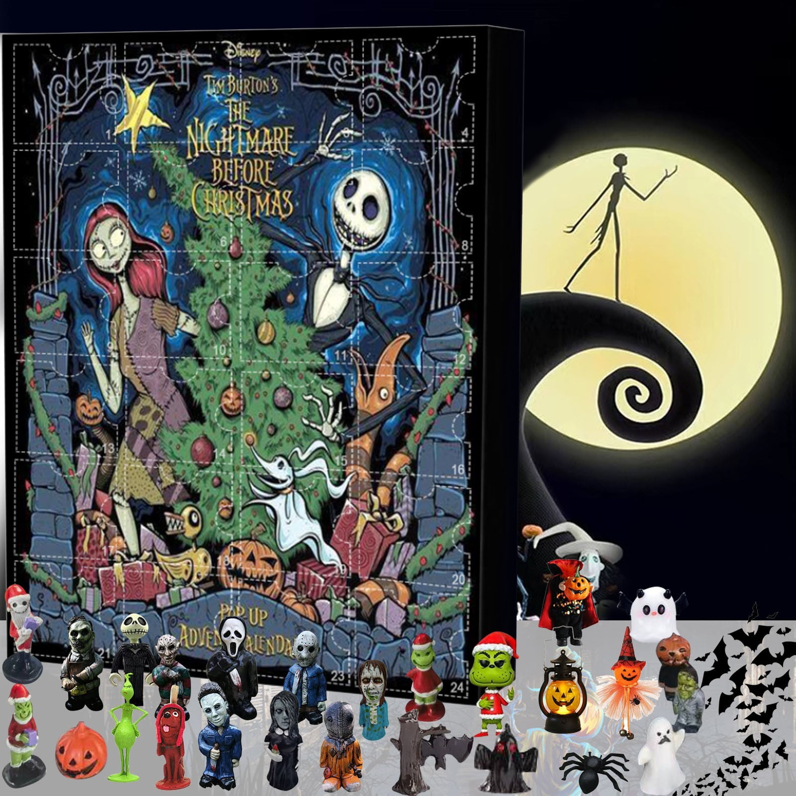 2024 Nightmare Before Christmas's Advent Calendar Pack Open the