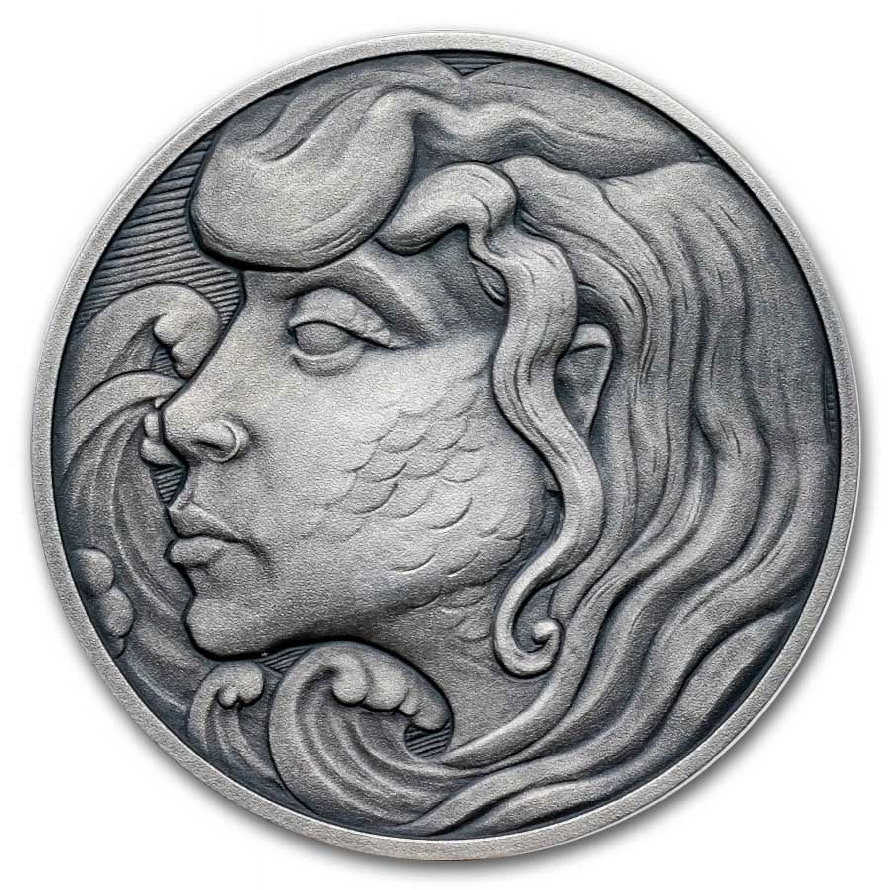 CZECH MINT 2024 Niue 1 oz Silver Mythological Figures: Mermaid