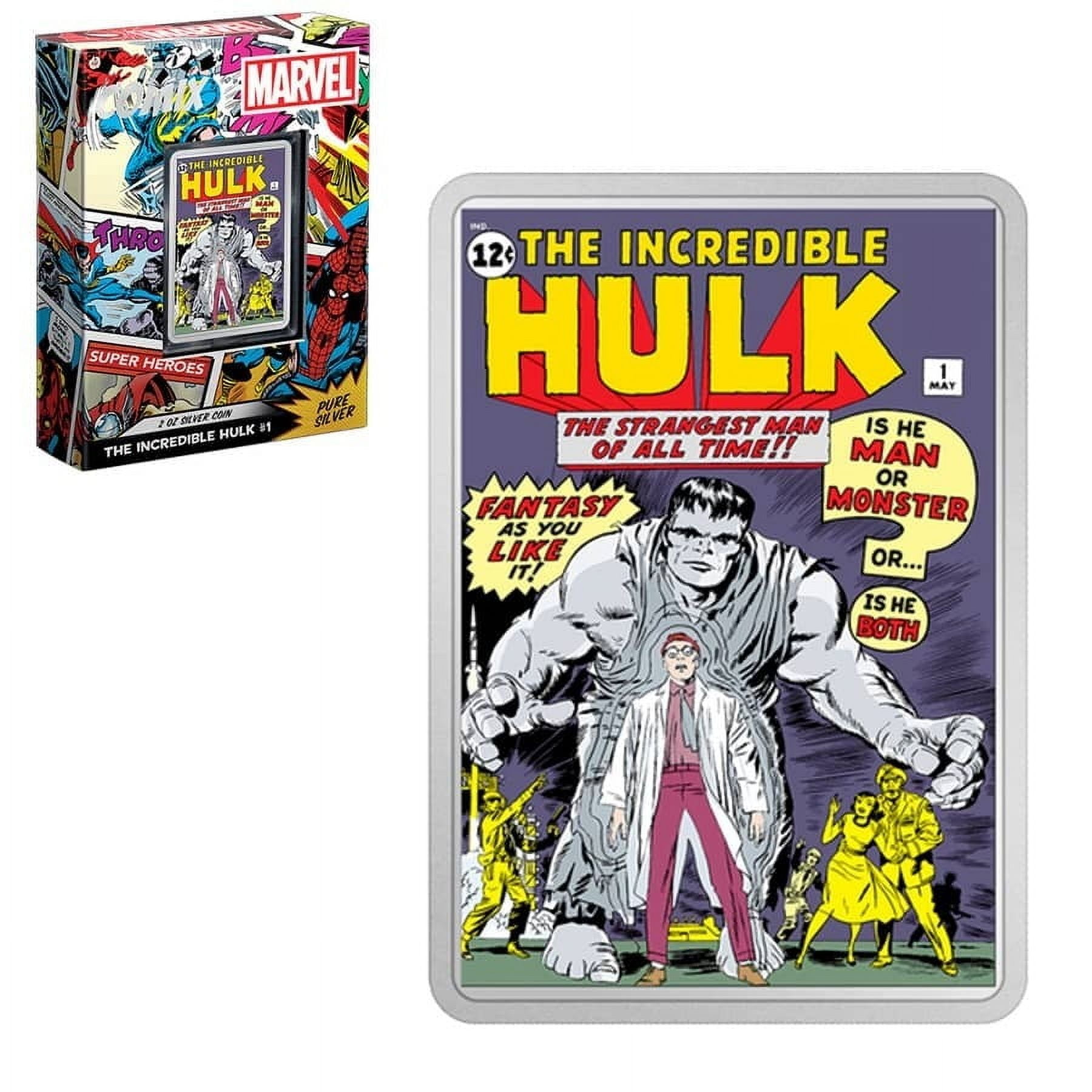 2024 Niue 2 oz Marvel The Incredible Hulk #1 Silver Comix Coin