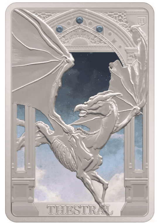 NEW ZEALAND MINT 2024 Niue Harry Potter Magical Creatures: Thestral 1 oz Colorized Silver Coin