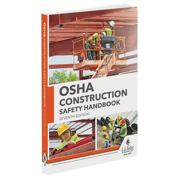2024 OSHA Construction Safety Handbook, 5.25" x 8.25", English, J. J. Keller