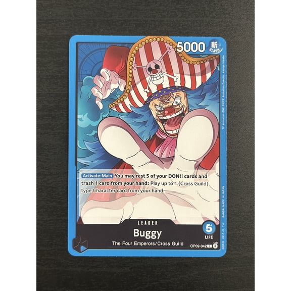 2024 One Piece Card Game The New Genesis Buggy