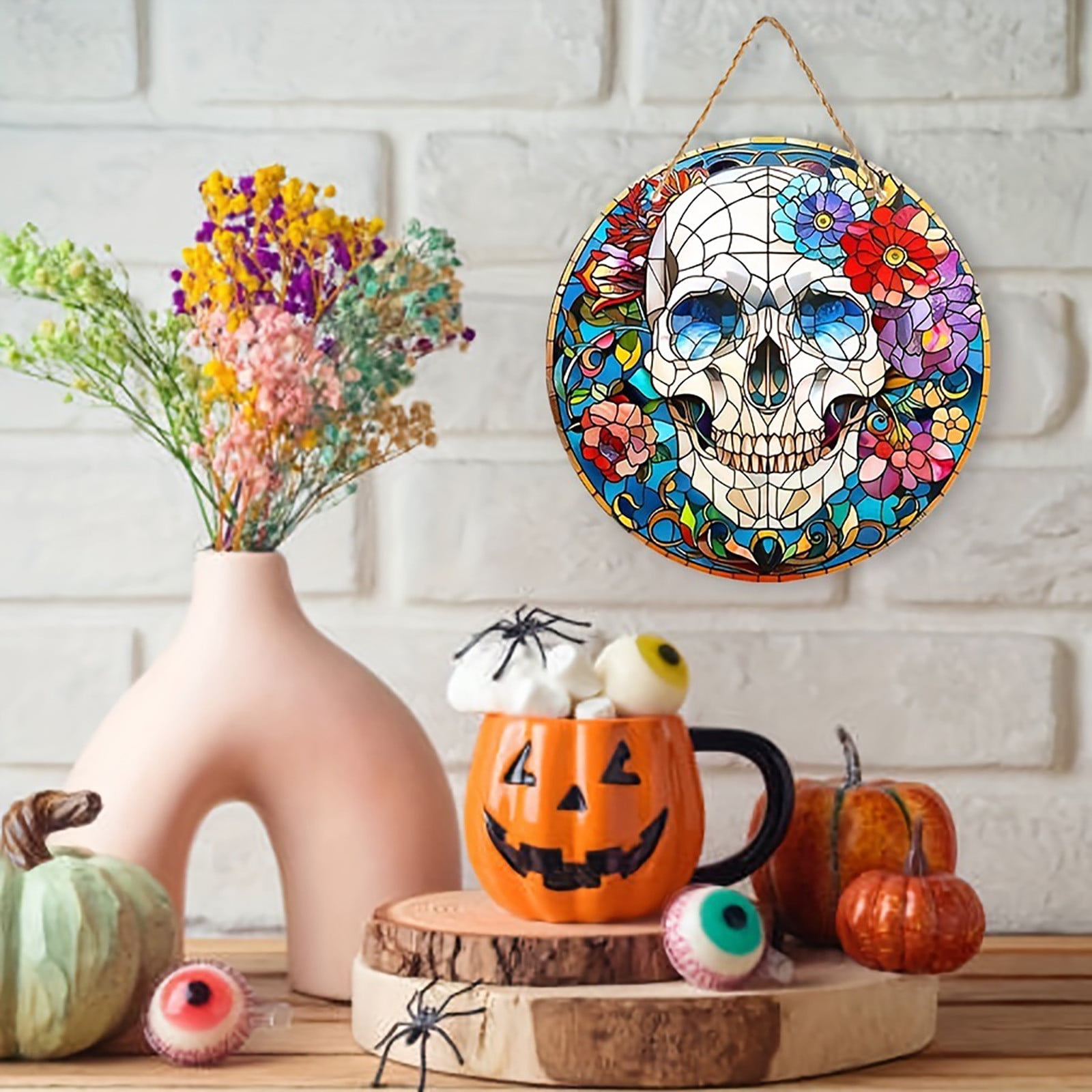 2024 Ornaments Glam Decorations Ideas Ceramic Christmas Wreath with