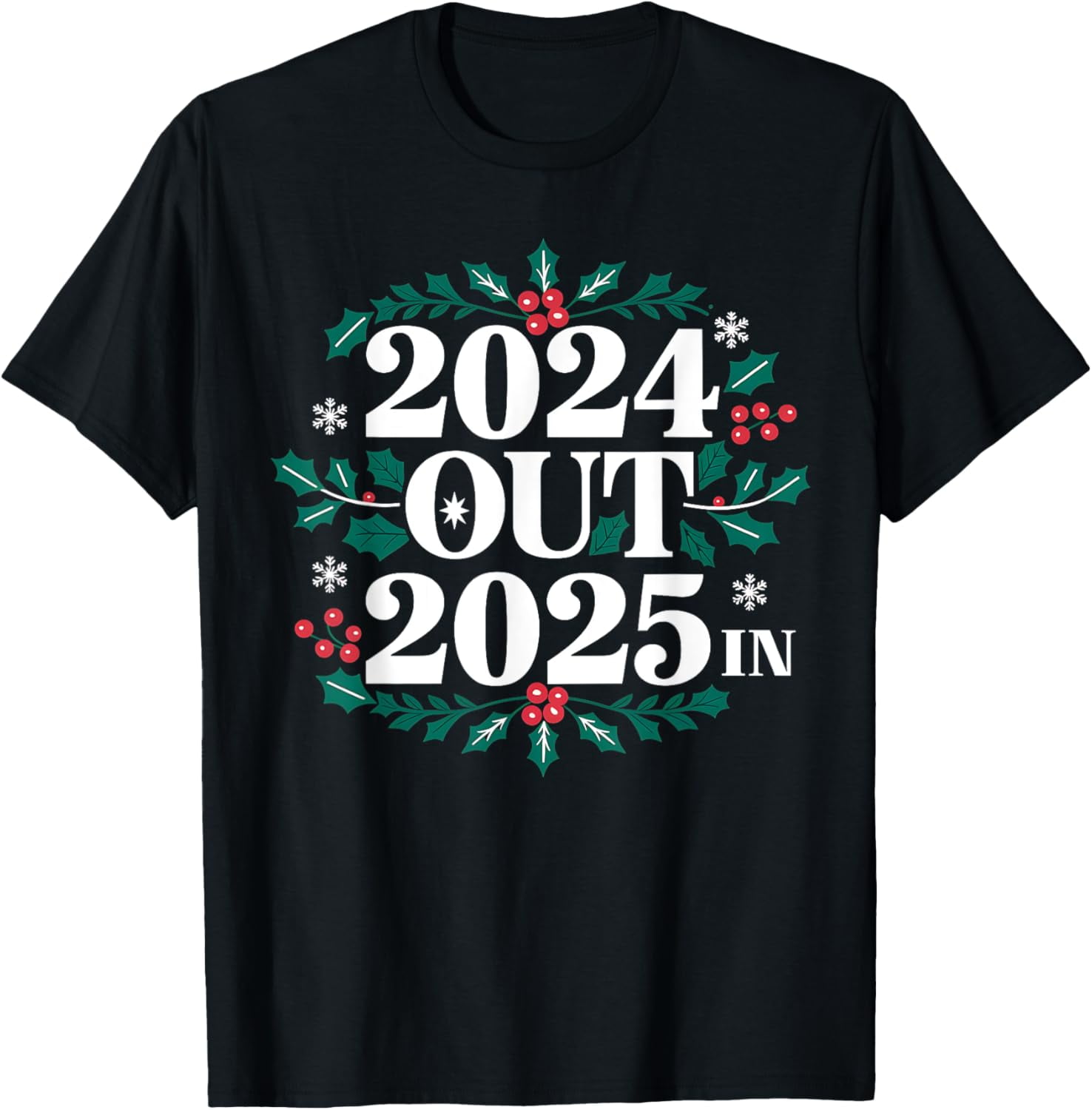 2024 Out 2025 In Funny Matching Family New Years Day 2025 TShirt