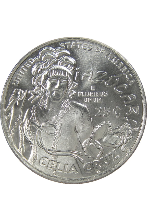 2024 P Celia Cruz American Women Quarter Uncirculated Clad 25c Coin