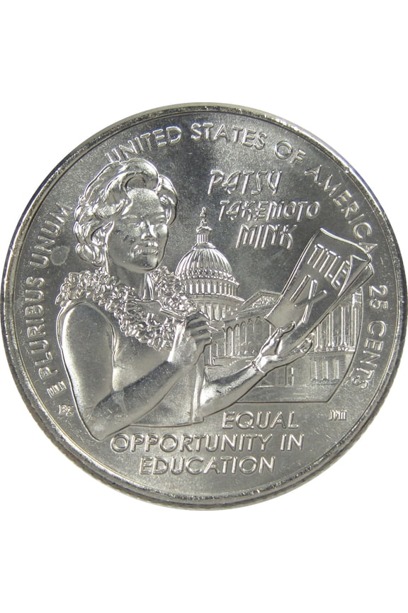 2024 P Patsy Takemoto Mink American Women Quarter Uncirculated Clad
