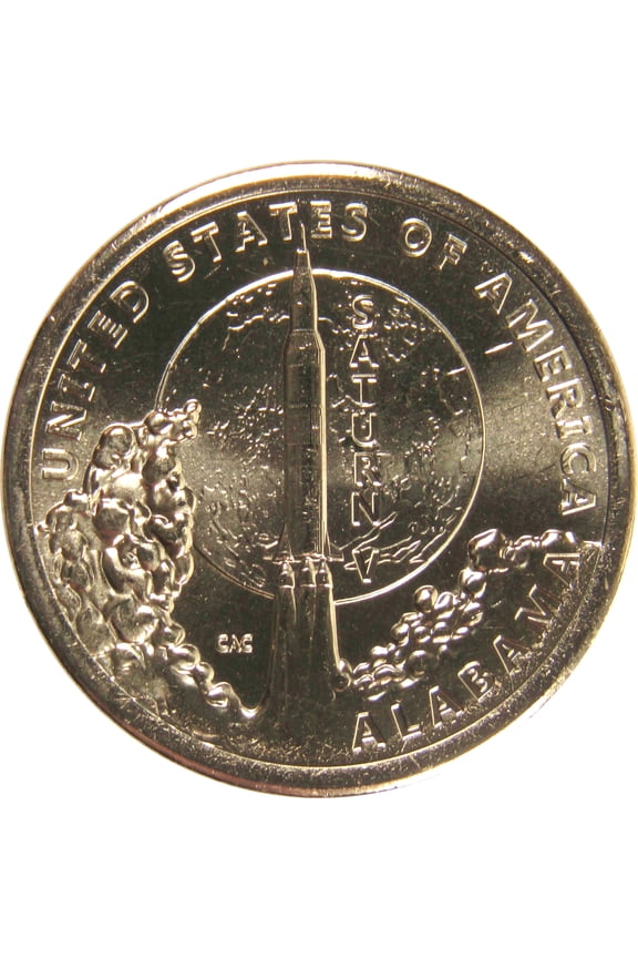 2024 P Saturn V Rocket American Innovation Dollar Uncirculated $1 Coin