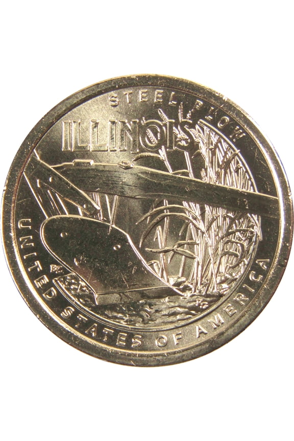 2024 P Steel Plow American Innovation Dollar Uncirculated $1 Coin