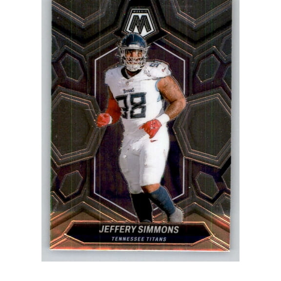2024 PANINI MOSAIC #215 JEFFERY SIMMONS TENNESSEE TITANS