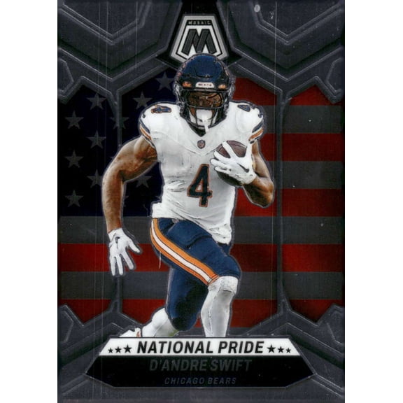 2024 PANINI MOSAIC #260 D'ANDRE SWIFT NATIONAL PRIDE CHICAGO BEARS