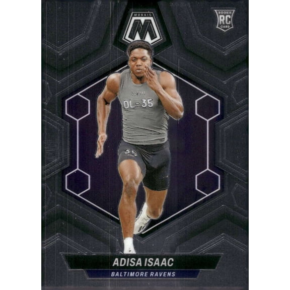 2024 PANINI MOSAIC #374 ADISA ISAAC RC BALTIMORE RAVENS