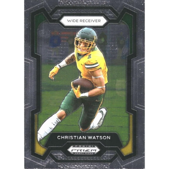2024 PANINI PRIZM DRAFT PICKS #47 CHRISTIAN WATSON NORTH DAKOTA STATE BISON