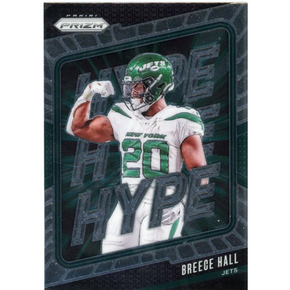 2024 PANINI PRIZM HYPE #11 BREECE HALL NEW YORK JETS