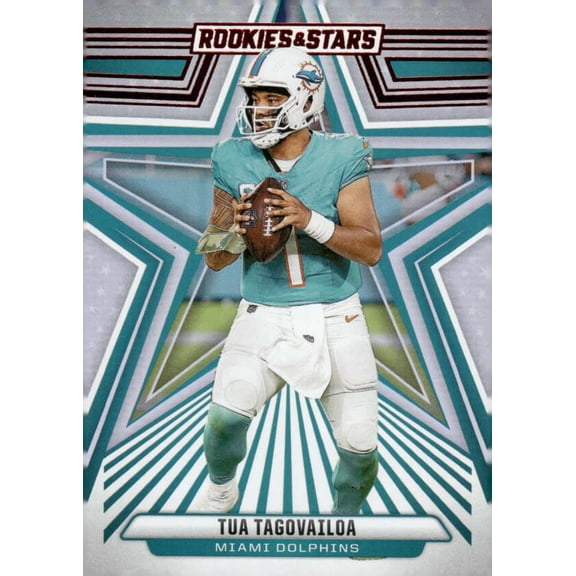 2024 PANINI ROOKIES AND STARS #62 TUA TAGOVAILOA MIAMI DOLPHINS