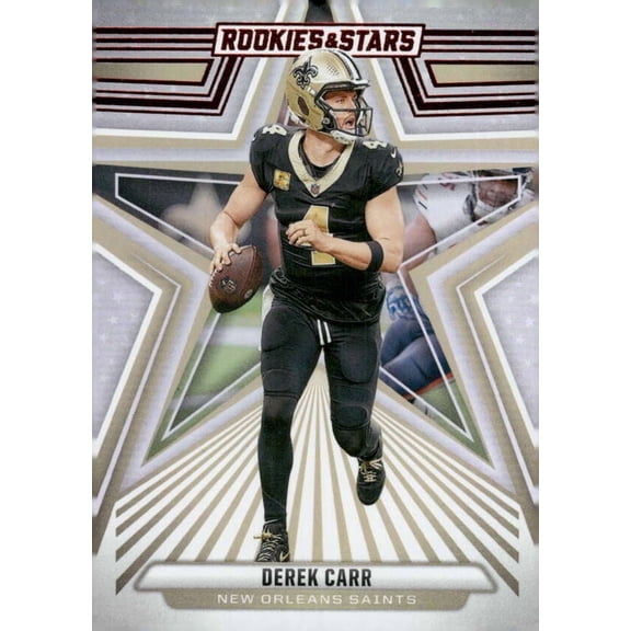 2024 PANINI ROOKIES AND STARS #69 DEREK CARR NEW ORLEANS SAINTS
