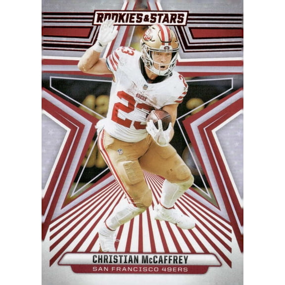2024 PANINI ROOKIES AND STARS #85 CHRISTIAN MCCAFFREY SAN FRANCISCO 49ERS