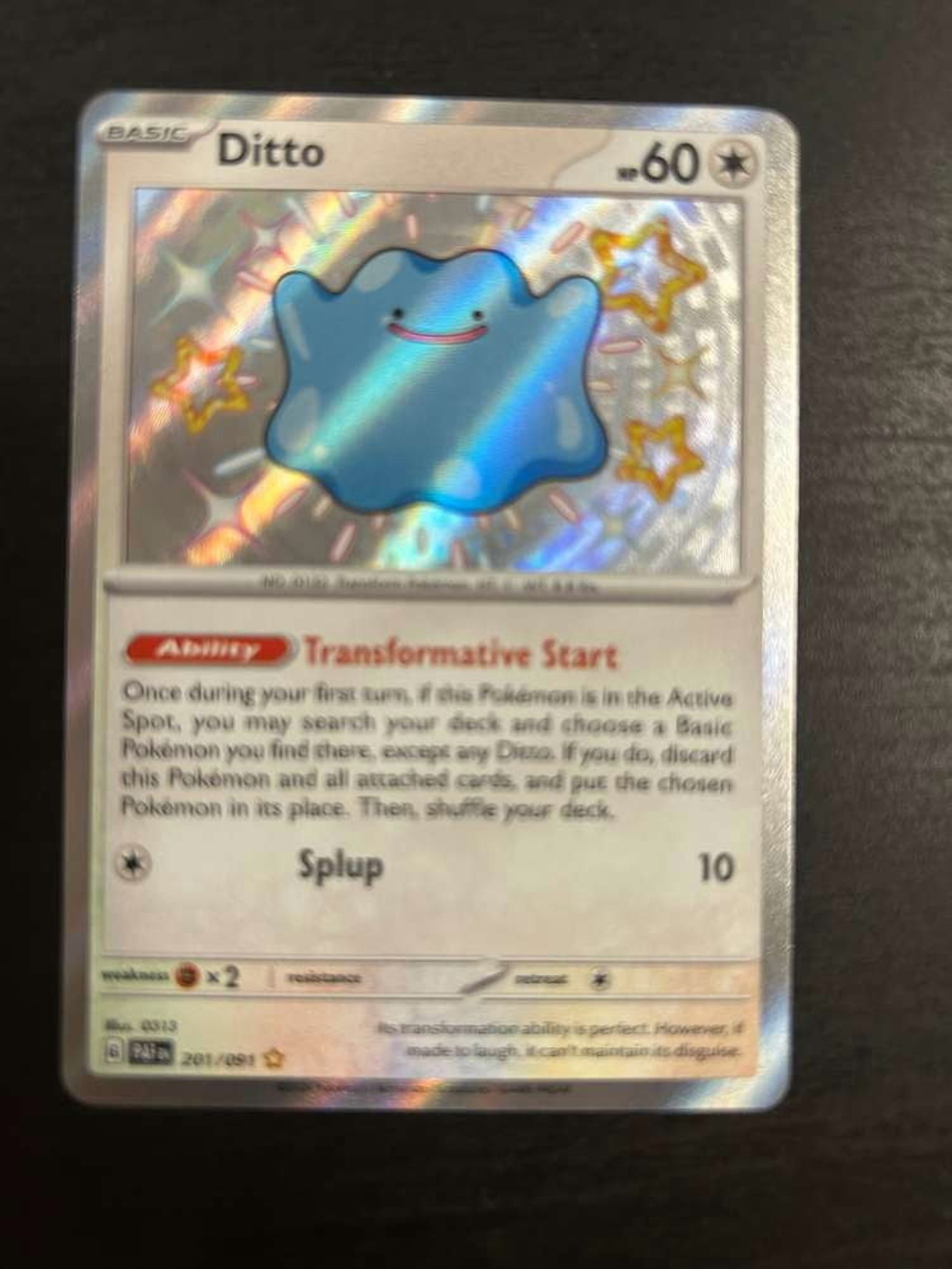 secret ditto pokemon cards - 107/159 - Crown Zenith holofoil pattern or surface detail) How to Find Secret Ditto