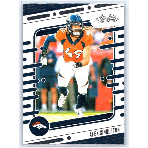2024 Panini Absolute Alex Singleton Denver Broncos #32 Retail Football Card