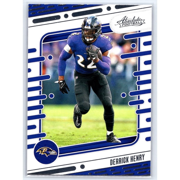 2024 Panini Absolute Retail #8 Derrick Henry Near Mint or Better Baltimore Ravens Football Card