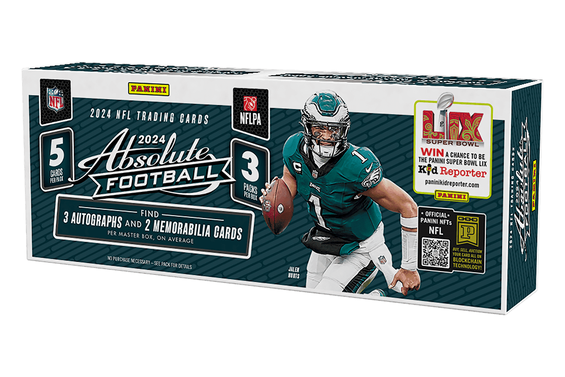 Panini 2024 Absolute Football Hobby Box, Rookie Autograph