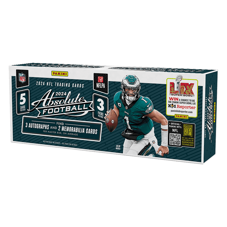 Panini 2024 Absolute Football Hobby Box, Rookie Autograph
