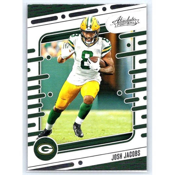 2024 Panini Absolute Josh Jacobs #38 Green Bay Packers Retail Football Card Near Mint