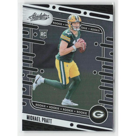 2024 Panini Absolute Michael Pratt Green Bay Packers NFL Trading Card #200 Retail RC