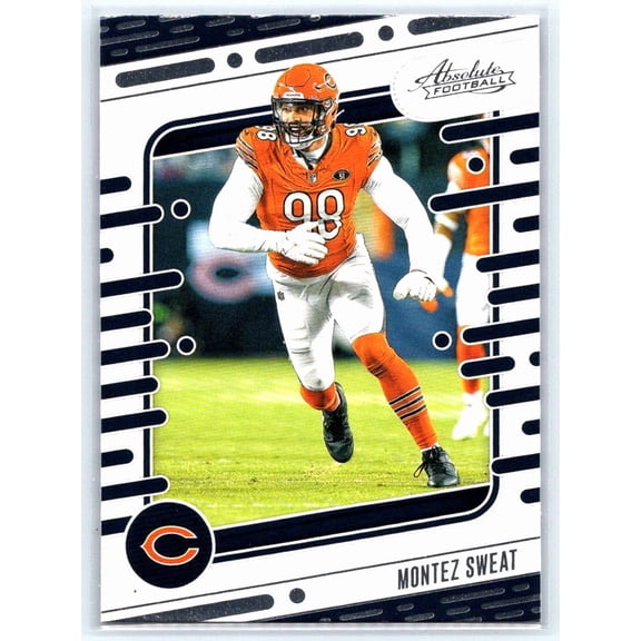 2024 Panini Absolute Montez Sweat Chicago Bears Retail #19 Football Card