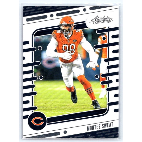 2024 Panini Absolute Montez Sweat #19 Retail Chicago Bears Football Card