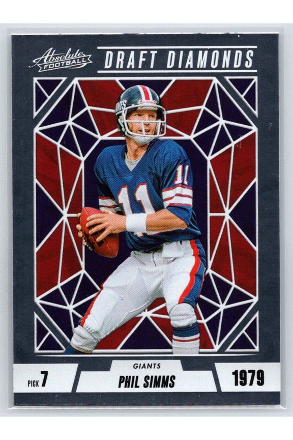 2024 Panini Absolute Phil Simms #DD-PSS Draft Diamonds
