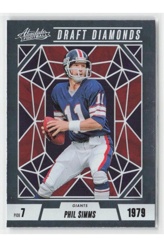 2024 Panini Absolute Phil Simms #DD-PSS Draft Diamonds