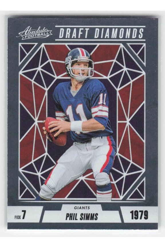 2024 Panini Absolute Phil Simms #DD-PSS Draft Diamonds