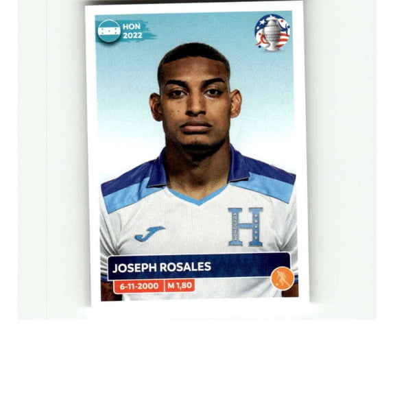 2024 Panini CONMEBOL Copa America Sticker #HON10 Joseph Rosales Honduras Official Mini Thin Sticker Futbol Soccer Trading Card